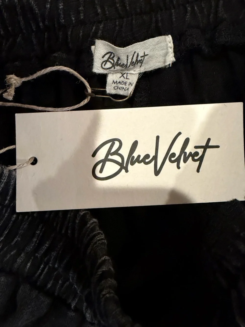 Velvet Washed Charcoal Tiered Maxi Skirt - Picture 7 of 11